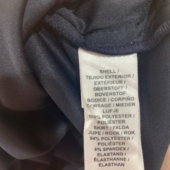 Adrianna Papell Beaded Crosshatch Gown - Picture 5 of 8